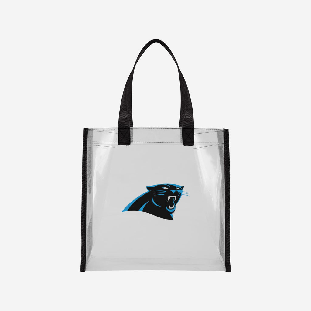 Carolina Panthers Clear Reusable Bag FOCO - FOCO.com