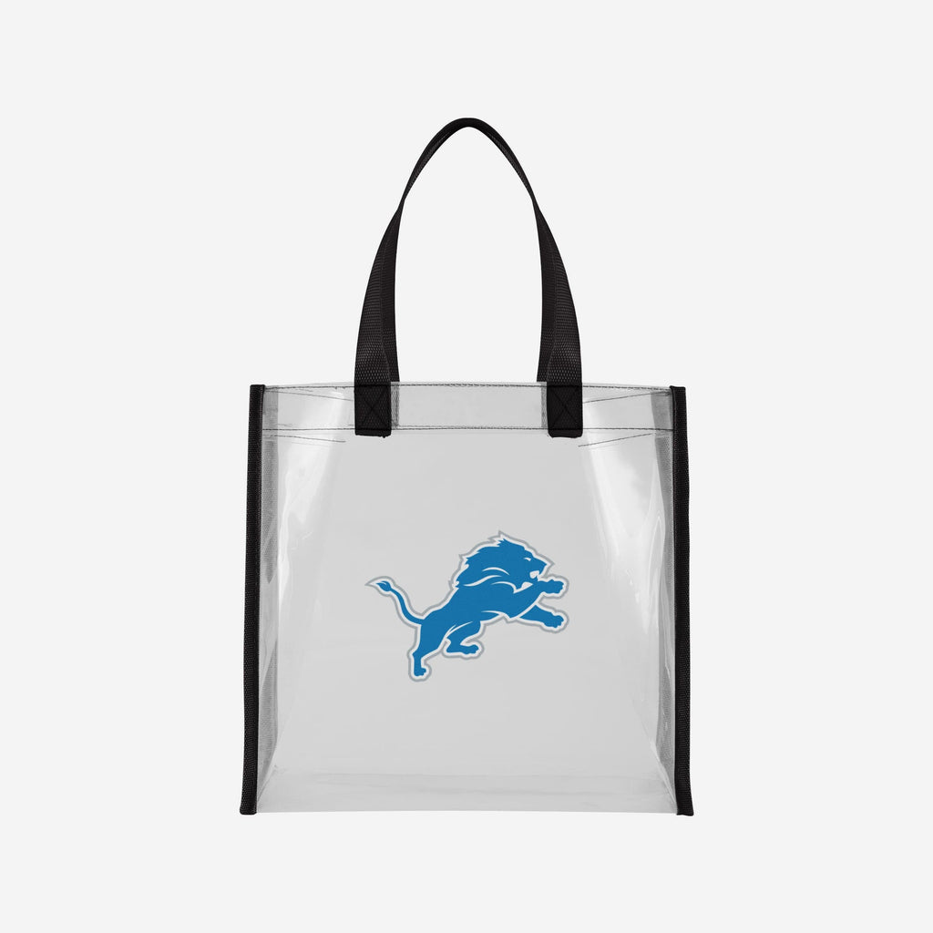 Detroit Lions Clear Reusable Bag FOCO - FOCO.com