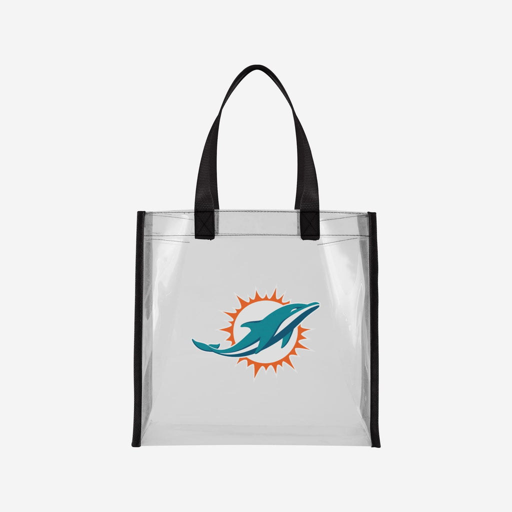 Miami Dolphins Clear Reusable Bag FOCO - FOCO.com