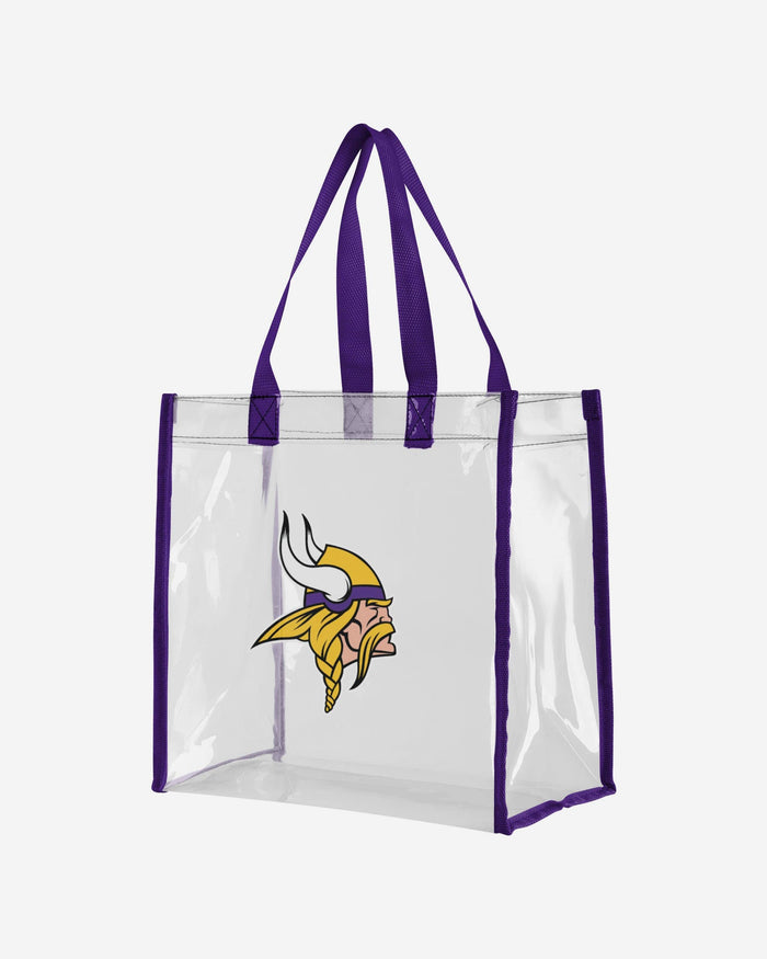 Minnesota Vikings Clear Reusable Bag FOCO - FOCO.com