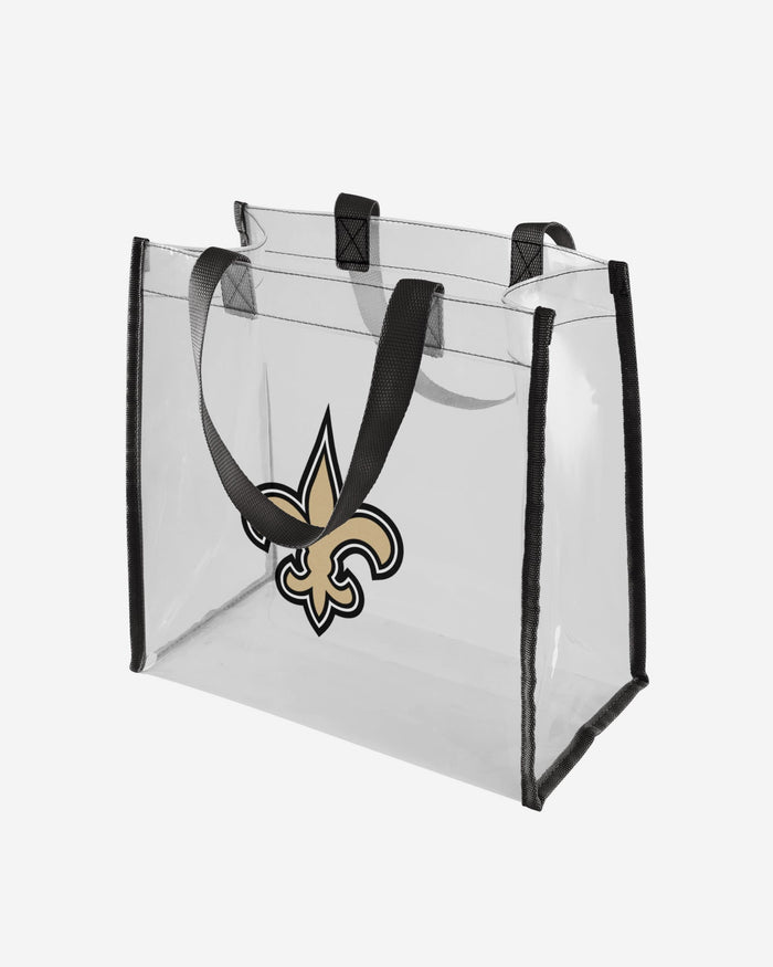 New Orleans Saints Clear Reusable Bag FOCO - FOCO.com