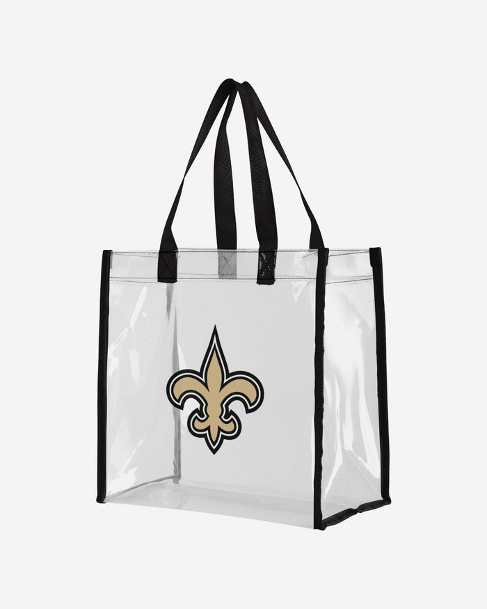 New Orleans Saints Clear Reusable Bag FOCO - FOCO.com