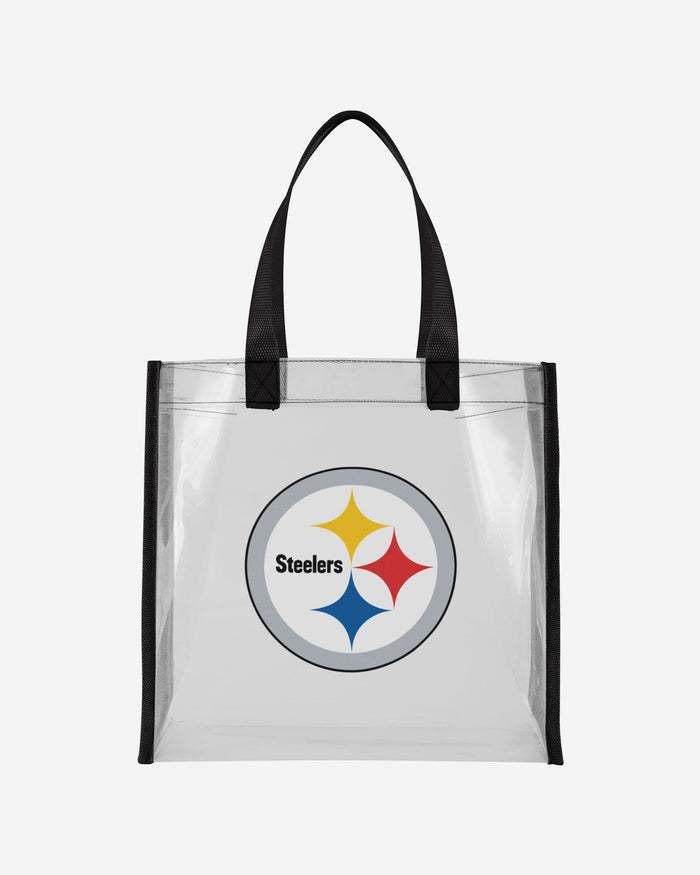 Pittsburgh Steelers Clear Reusable Bag FOCO - FOCO.com