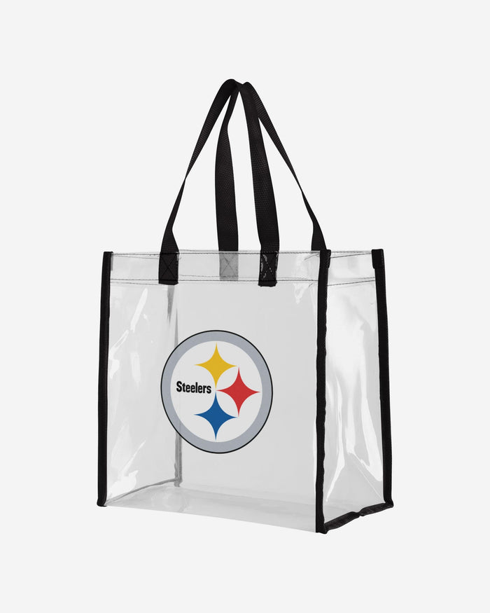 Pittsburgh Steelers Clear Reusable Bag FOCO - FOCO.com