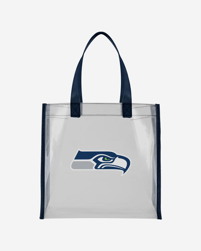 Seattle Seahawks Clear Reusable Bag FOCO - FOCO.com