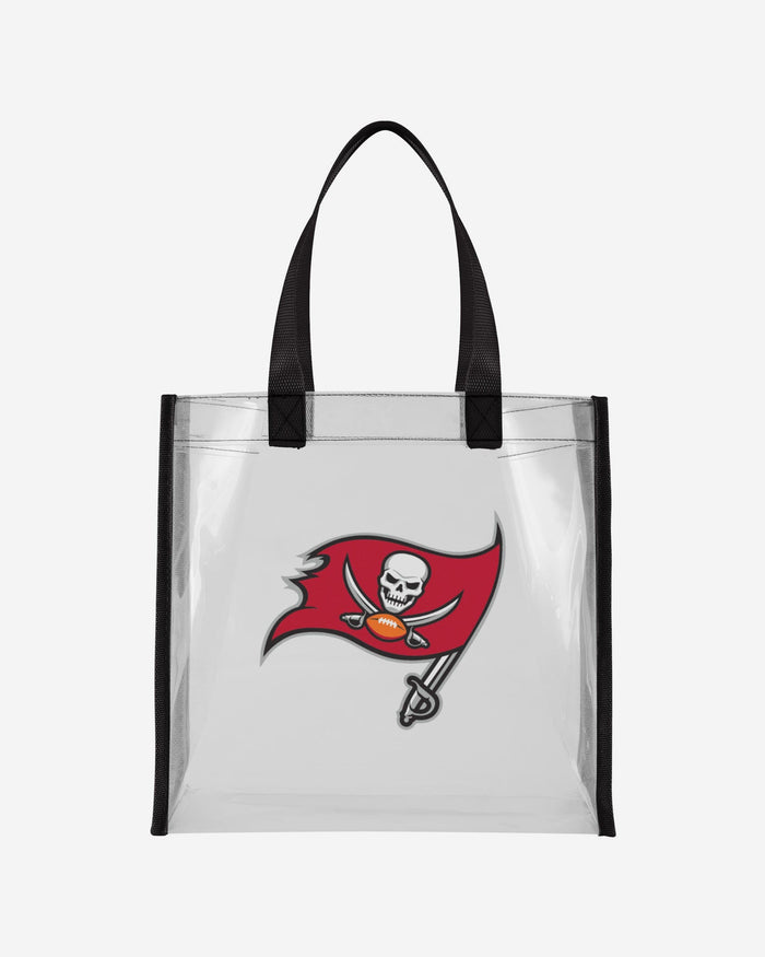 Tampa Bay Buccaneers Clear Reusable Bag FOCO - FOCO.com