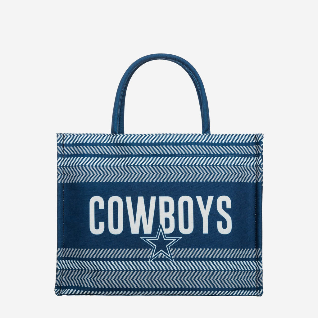 Dallas Cowboys Stitch Pattern Canvas Tote Bag FOCO - FOCO.com