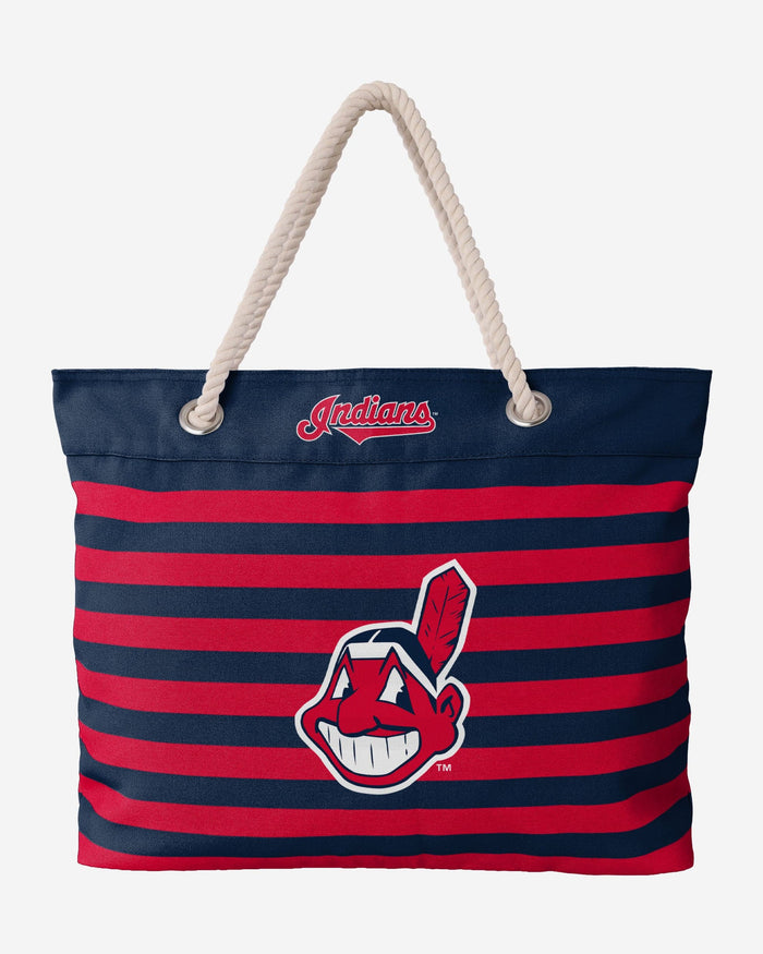 Cleveland Guardians Nautical Stripe Tote Bag FOCO - FOCO.com