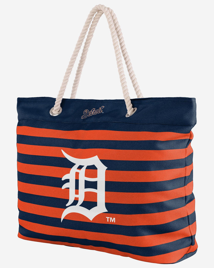 Detroit Tigers Nautical Stripe Tote Bag FOCO - FOCO.com