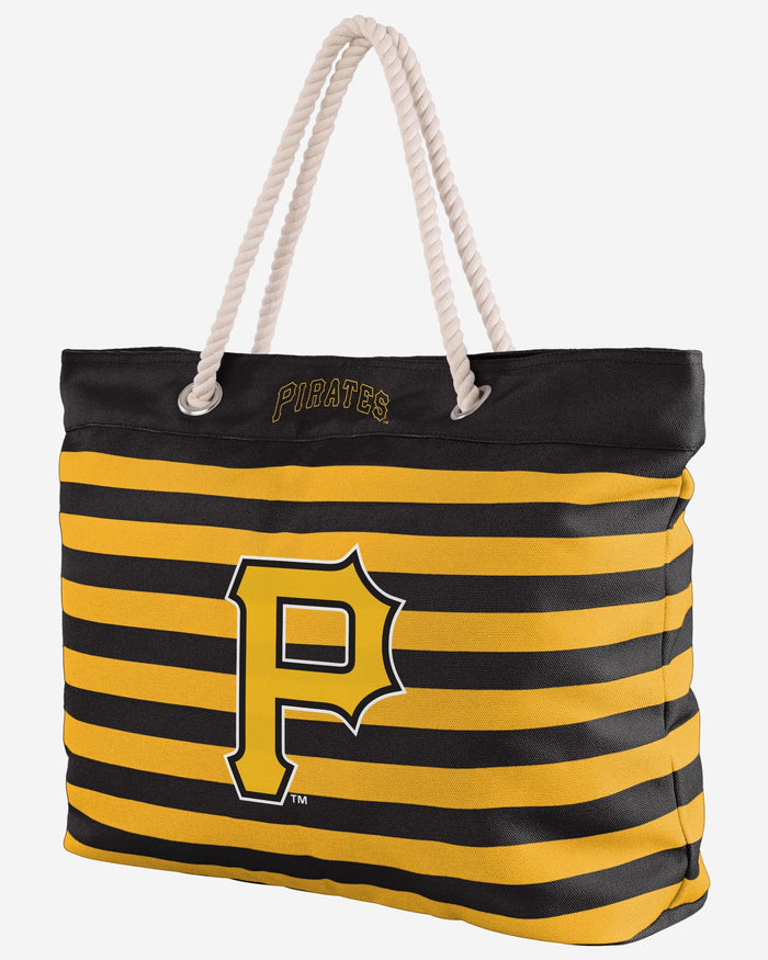 Pittsburgh Pirates Nautical Stripe Tote Bag FOCO - FOCO.com