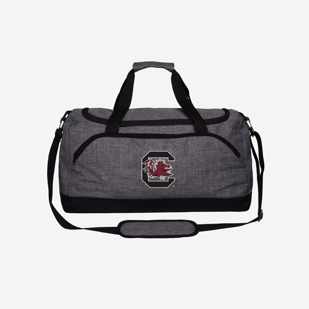 South Carolina Gamecocks Heather Grey Bold Color Duffle Bag FOCO - FOCO.com