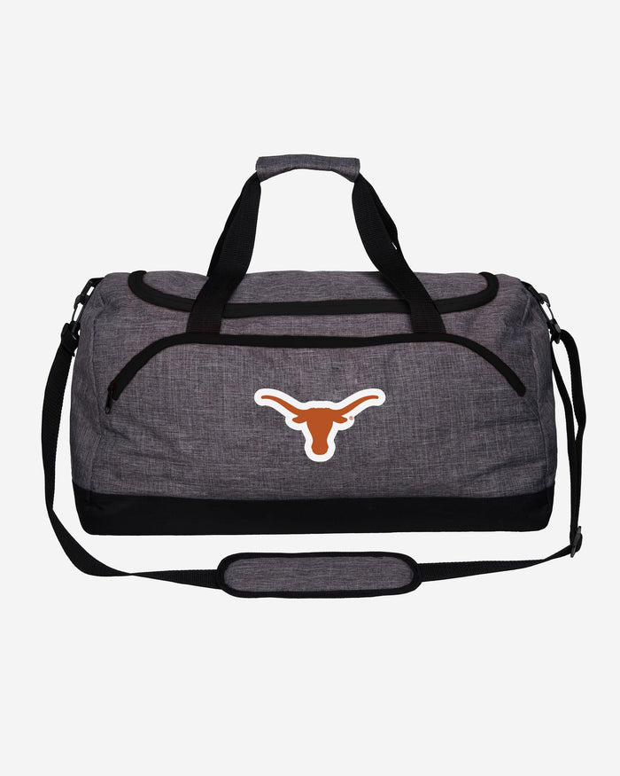 Texas Longhorns Heather Grey Bold Color Duffle Bag FOCO - FOCO.com