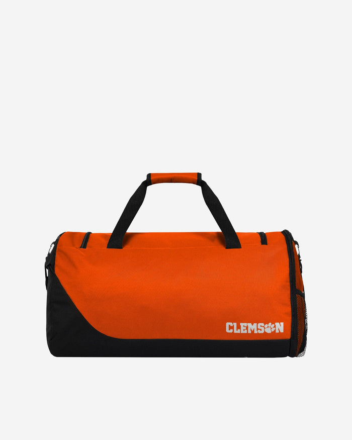 Clemson Tigers Solid Big Logo Duffle Bag FOCO - FOCO.com