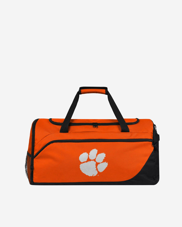 Clemson Tigers Solid Big Logo Duffle Bag FOCO - FOCO.com