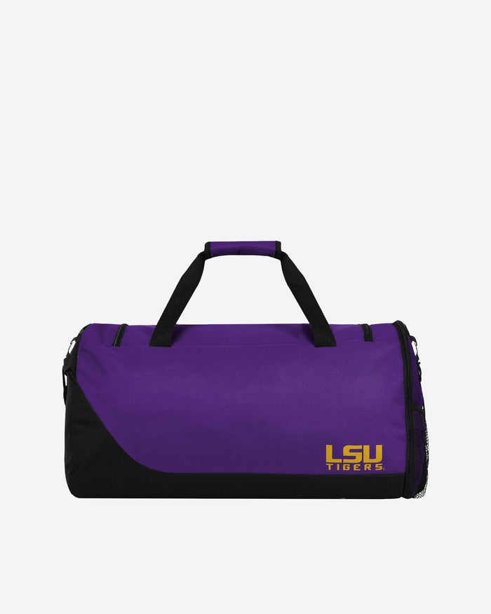 LSU Tigers Solid Big Logo Duffle Bag FOCO - FOCO.com