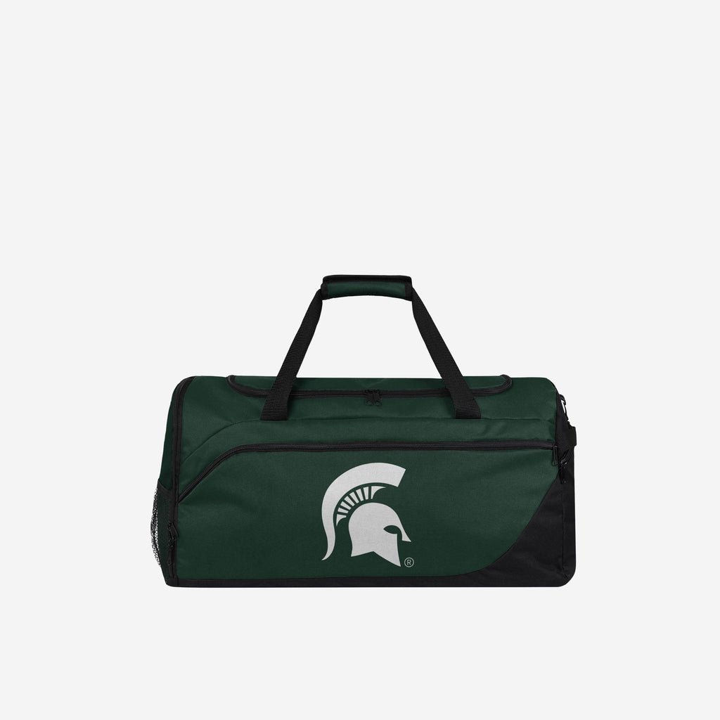 Michigan State Spartans Solid Big Logo Duffle Bag FOCO - FOCO.com