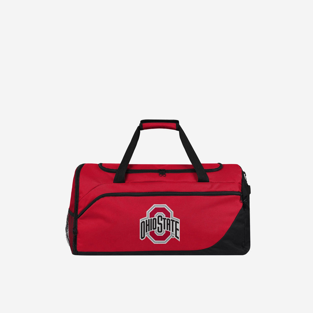 Ohio State Buckeyes Solid Big Logo Duffle Bag FOCO - FOCO.com