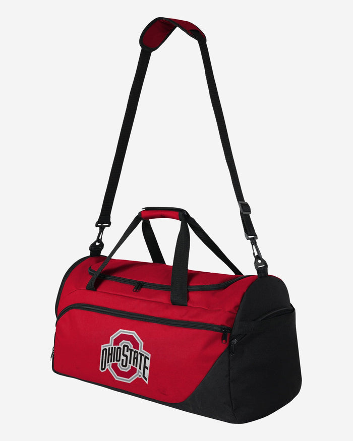 Ohio State Buckeyes Solid Big Logo Duffle Bag FOCO - FOCO.com