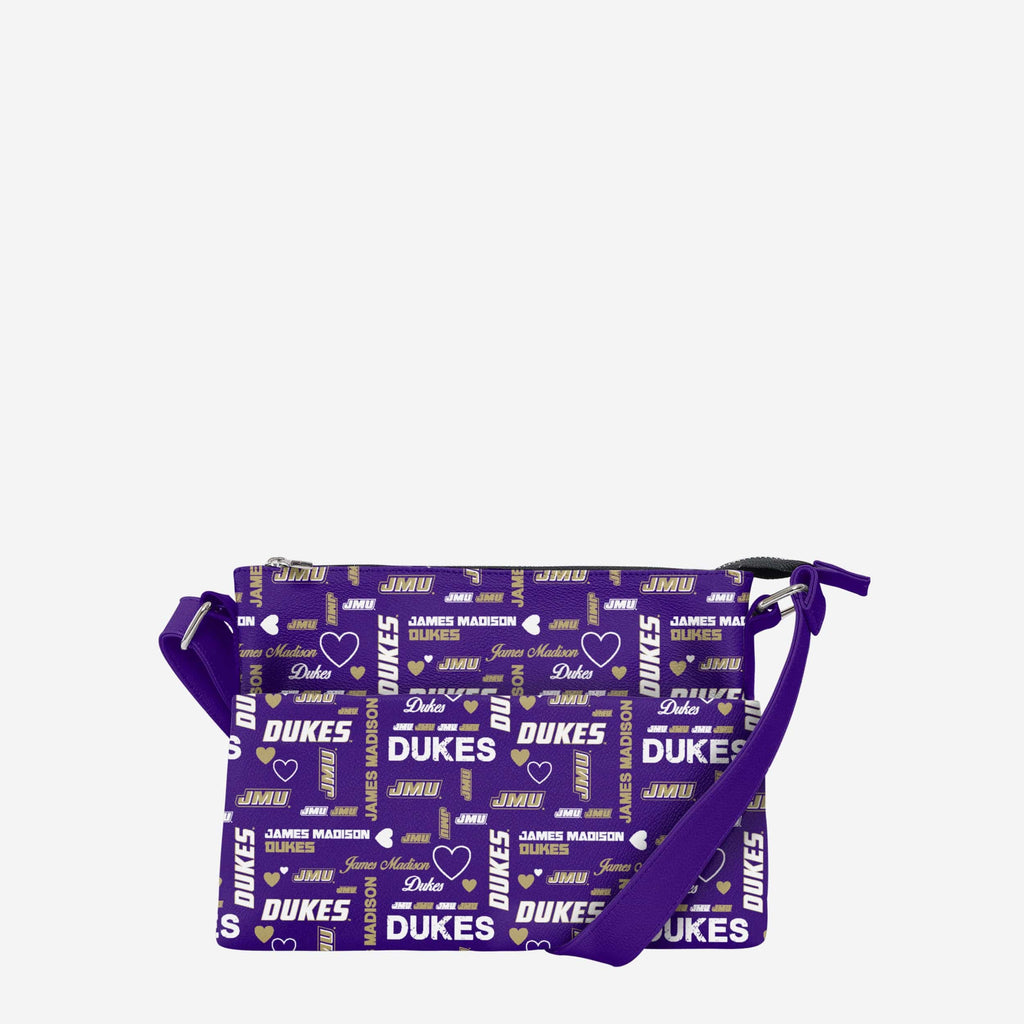 James Madison Dukes Logo Love Crossbody Purse FOCO - FOCO.com