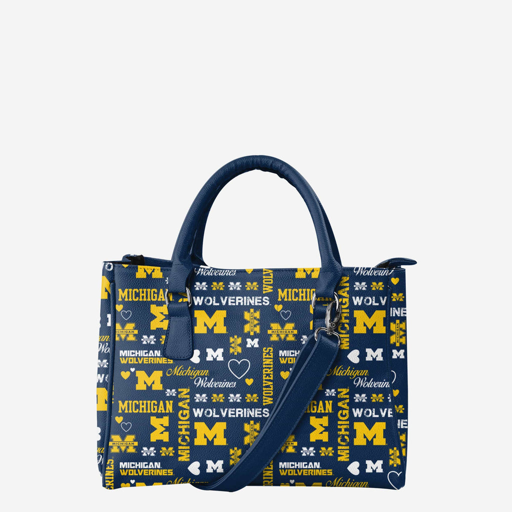 Michigan Wolverines Logo Love Purse FOCO - FOCO.com