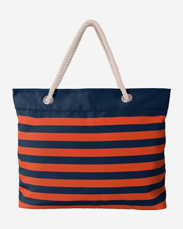 Auburn Tigers Nautical Stripe Tote Bag FOCO - FOCO.com