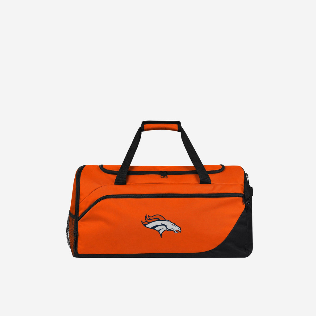 Denver Broncos Solid Big Logo Duffle Bag FOCO - FOCO.com