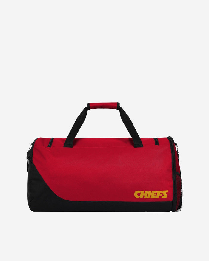 Kansas City Chiefs Solid Big Logo Duffle Bag FOCO - FOCO.com