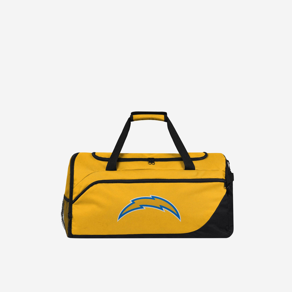 Los Angeles Chargers Solid Big Logo Duffle Bag FOCO - FOCO.com