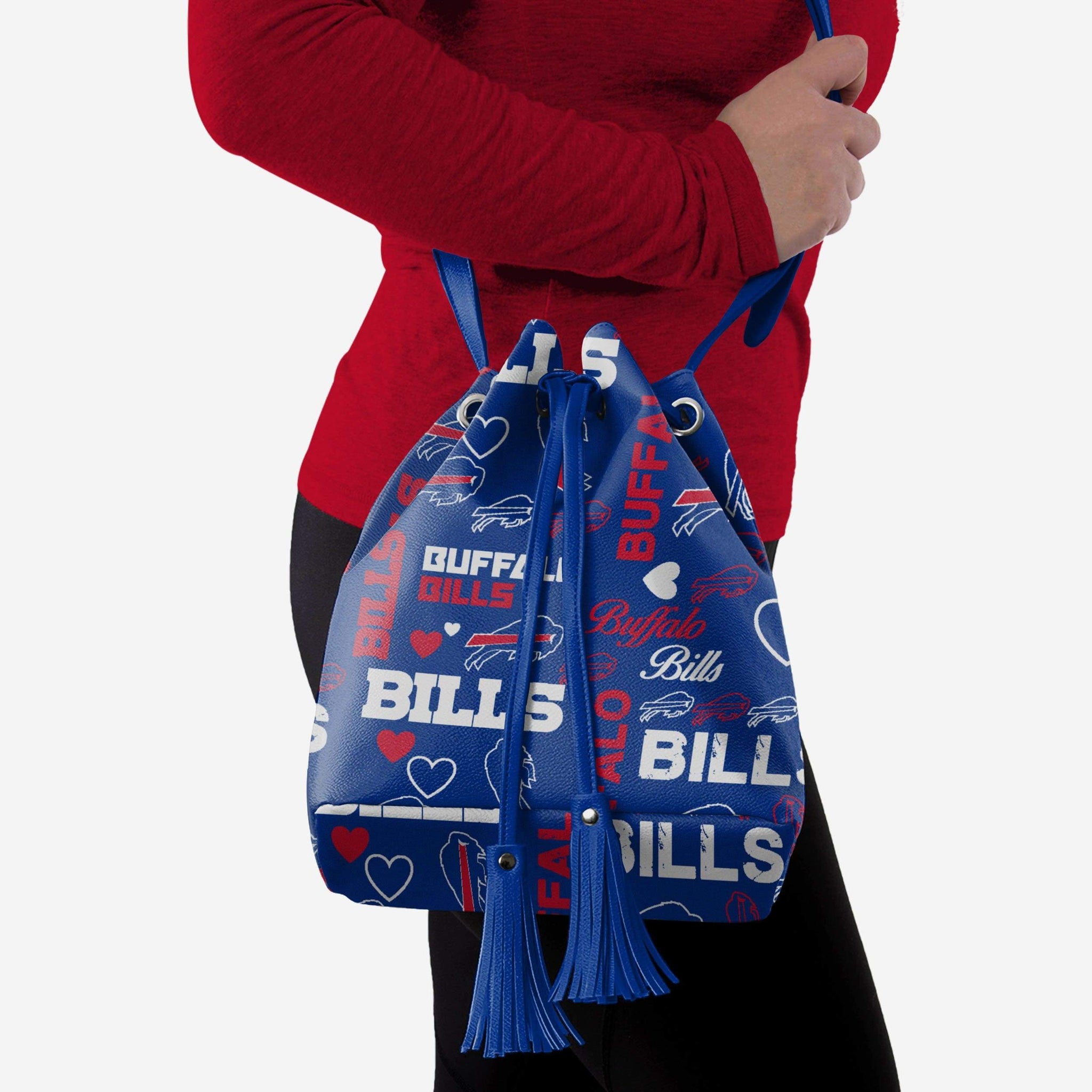 FOCO Buffalo Bills Love Crossbody Purse - Each