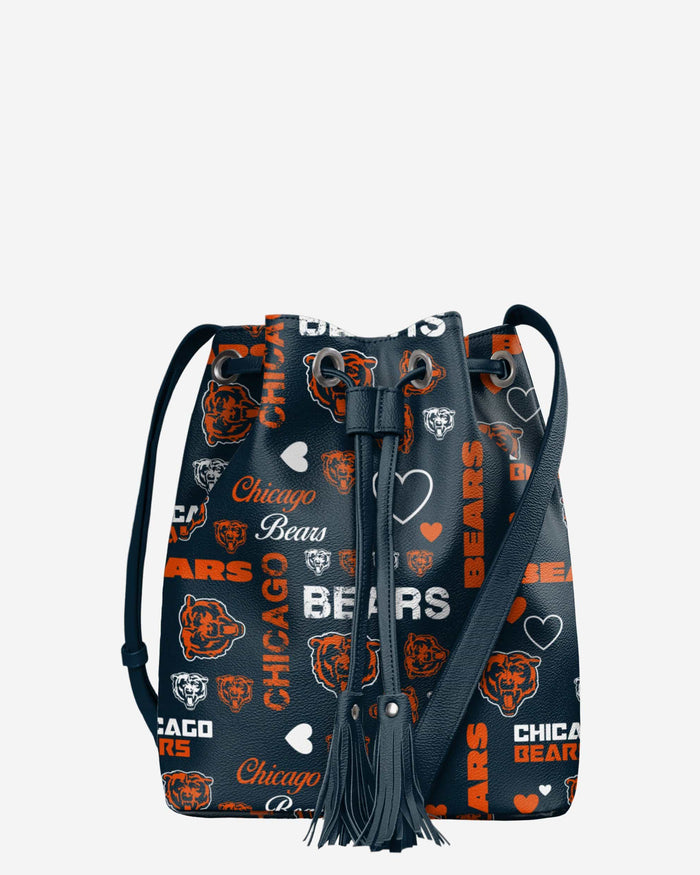 Chicago Bears Logo Love Cinch Purse FOCO - FOCO.com