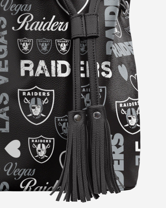 Las Vegas Raiders Logo Love Cinch Purse FOCO - FOCO.com