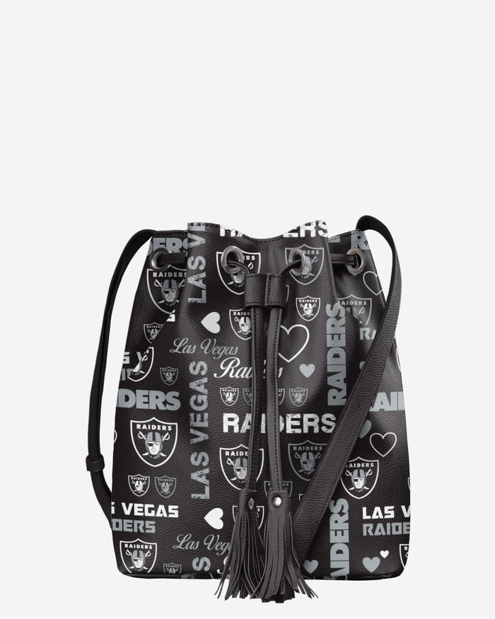 Las Vegas Raiders Logo Love Cinch Purse FOCO - FOCO.com