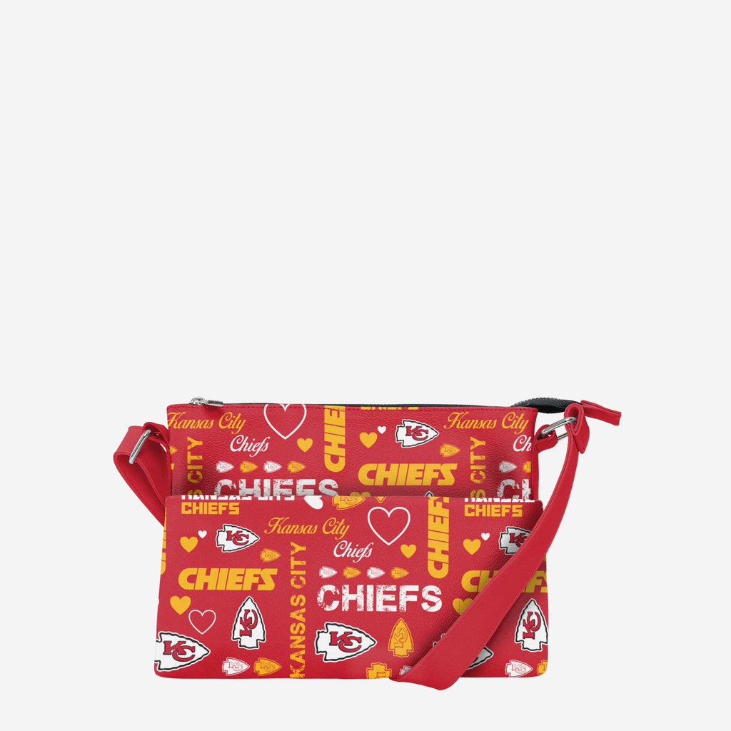 Kansas City Chiefs Logo Love Crossbody Purse FOCO - FOCO.com