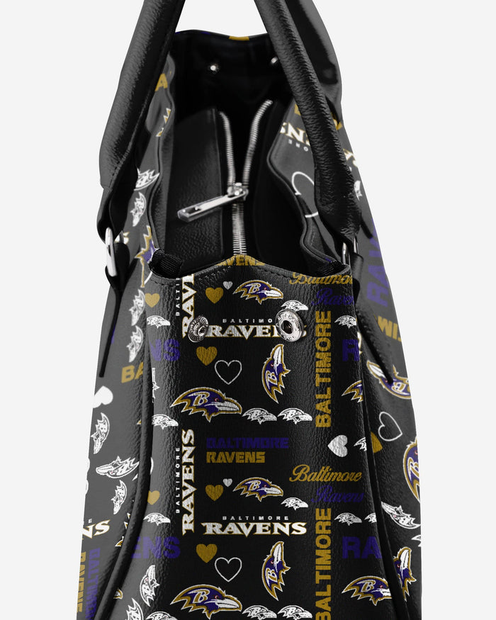 Baltimore Ravens Logo Love Purse FOCO - FOCO.com