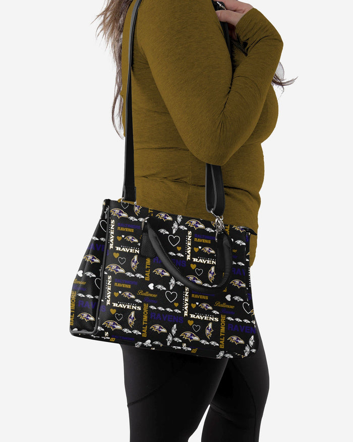 Baltimore Ravens Logo Love Purse FOCO - FOCO.com