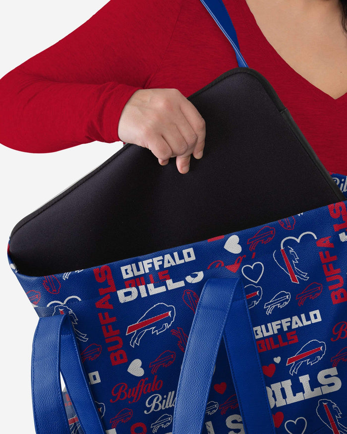 Buffalo Bills Logo Love Tote Bag FOCO - FOCO.com