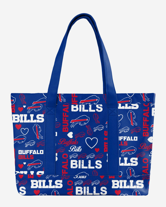 Buffalo Bills Logo Love Tote Bag FOCO - FOCO.com