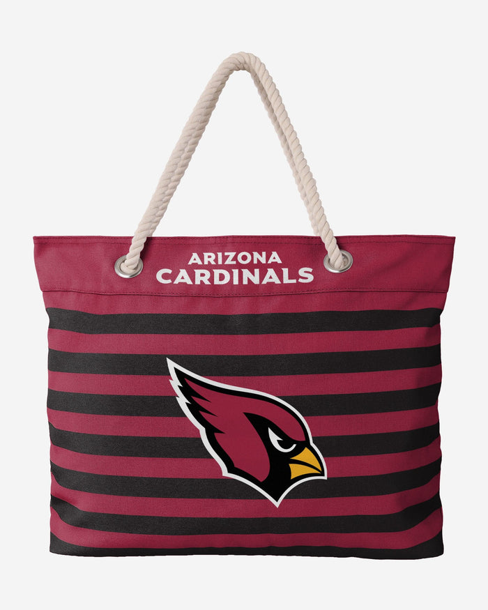 Arizona Cardinals Nautical Stripe Tote Bag FOCO - FOCO.com