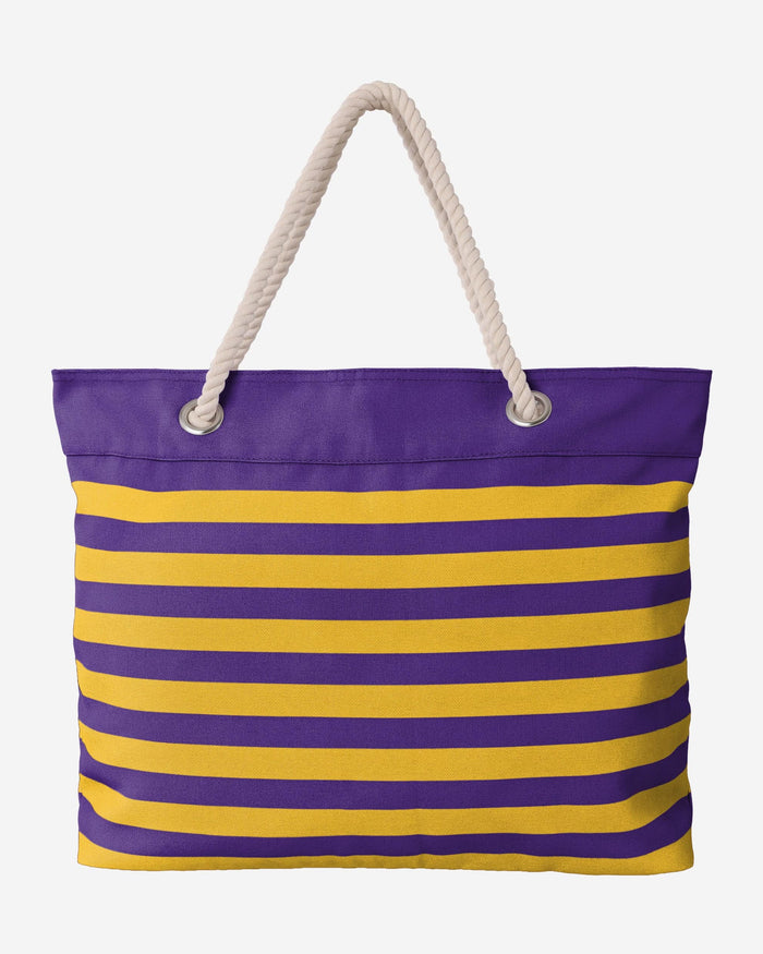 Minnesota Vikings Nautical Stripe Tote FOCO - FOCO.com