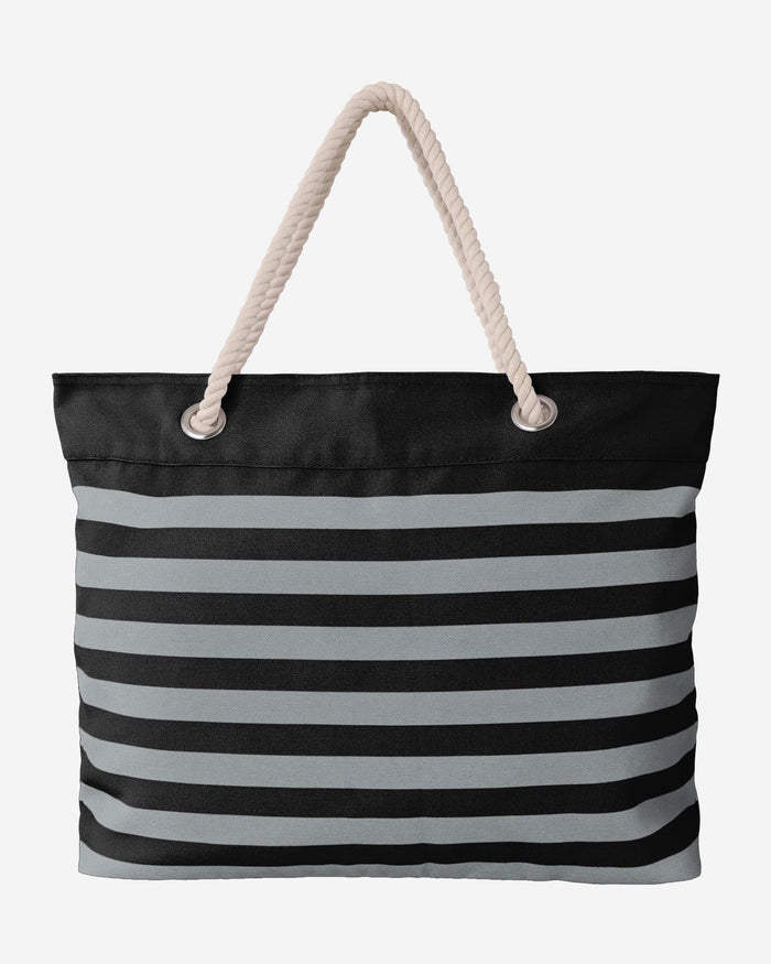 Las Vegas Raiders Nautical Stripe Tote Bag FOCO - FOCO.com