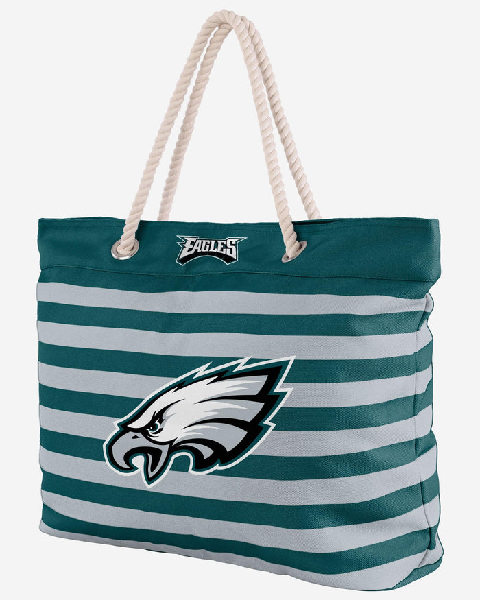 Philadelphia Eagles Nautical Stripe Tote FOCO - FOCO.com