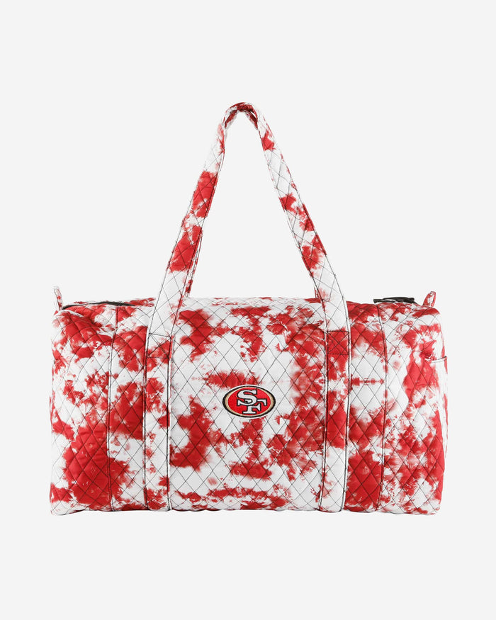 San Francisco 49ers Tie-Dye Takeaway Duffle Bag FOCO - FOCO.com