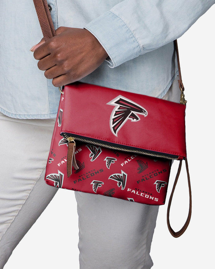 Atlanta Falcons Printed Collection Foldover Tote Bag FOCO - FOCO.com