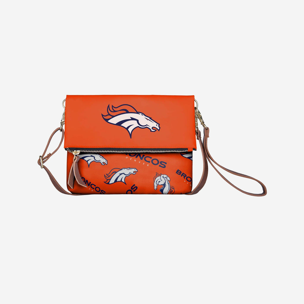 Denver Broncos Printed Collection Foldover Tote Bag FOCO - FOCO.com