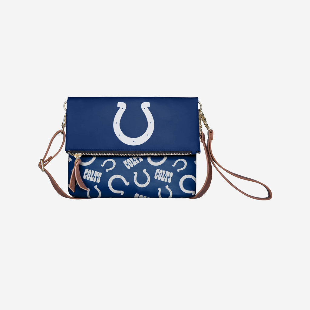 Indianapolis Colts Printed Collection Foldover Tote Bag FOCO - FOCO.com