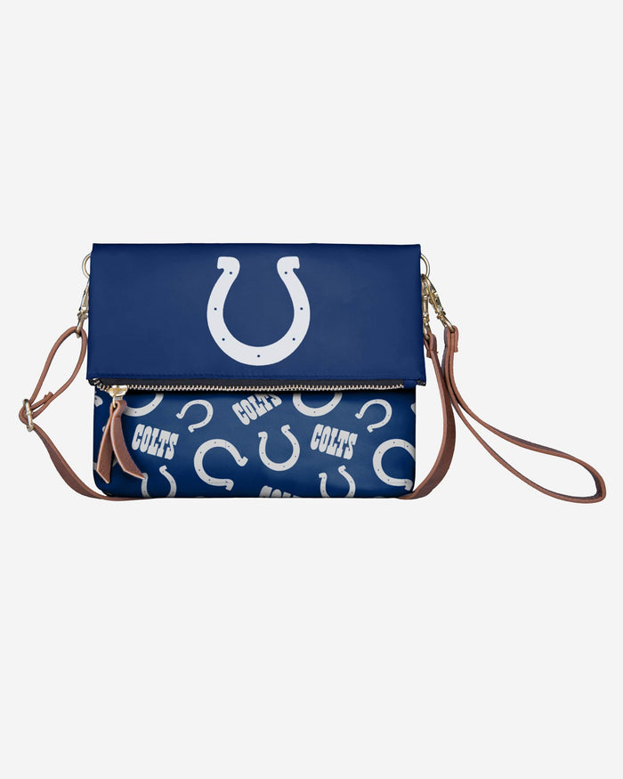 Indianapolis Colts Printed Collection Foldover Tote Bag FOCO - FOCO.com