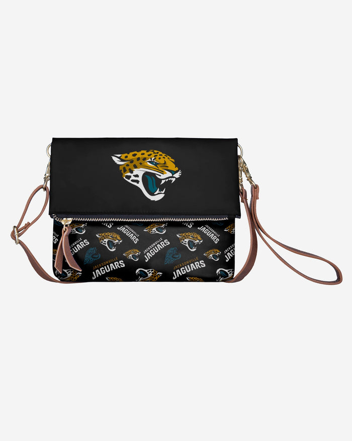 Jacksonville Jaguars Printed Collection Foldover Tote Bag FOCO - FOCO.com