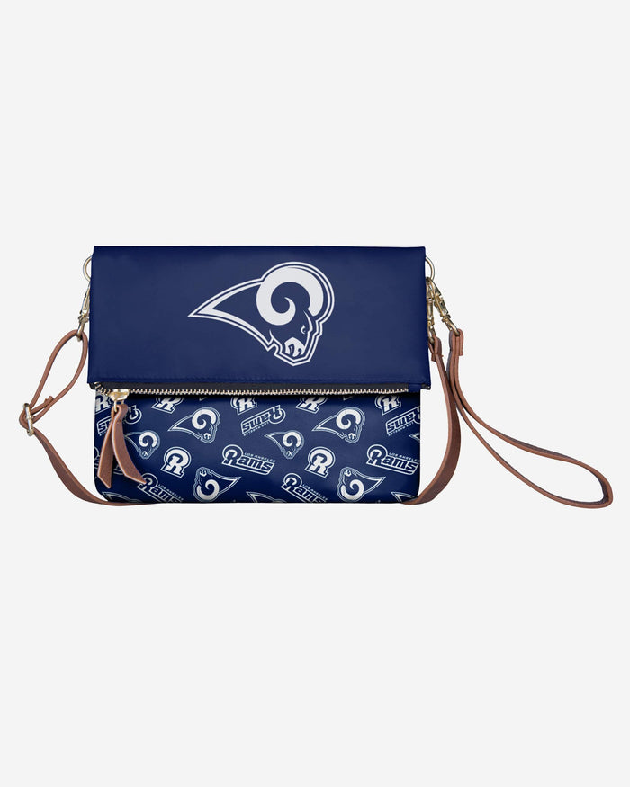 Los Angeles Rams Printed Collection Foldover Tote Bag FOCO - FOCO.com