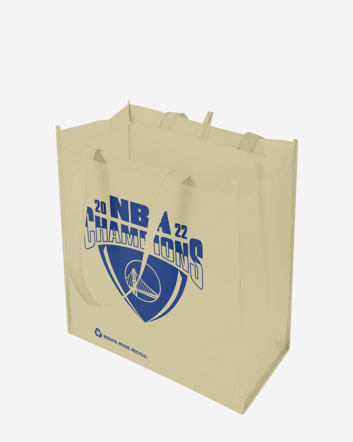 Golden State Warriors 2022 NBA Champions Printed Reusable Grocery Tote Bag FOCO - FOCO.com