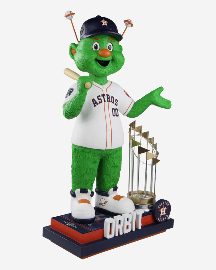 Orbit Houston Astros 2022 World Series Champions 18 in Mascot Bobblehead FOCO - FOCO.com
